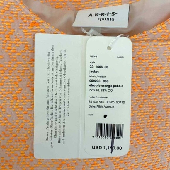 Akris Punto Tweed Pattern Evening Jacket - Picture 13 of 13